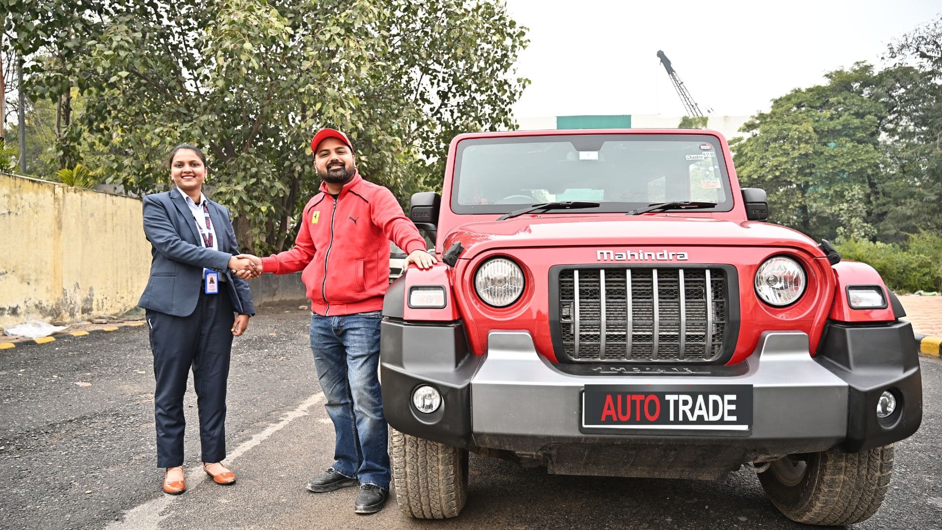 Modified Thar Red & Black - Auto Trade Interior