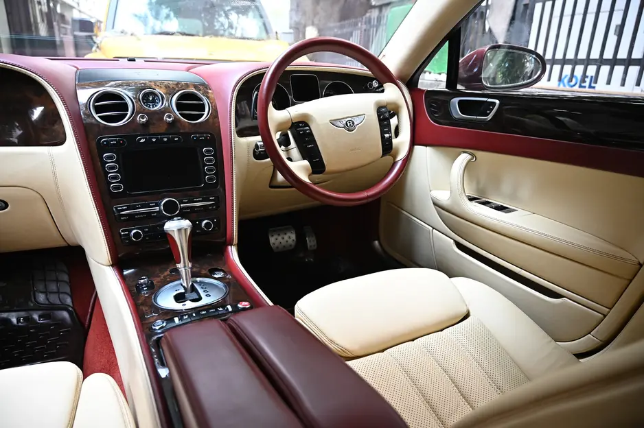 Bentley car interior