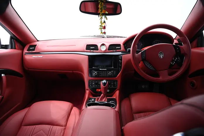 Maserati car interior
