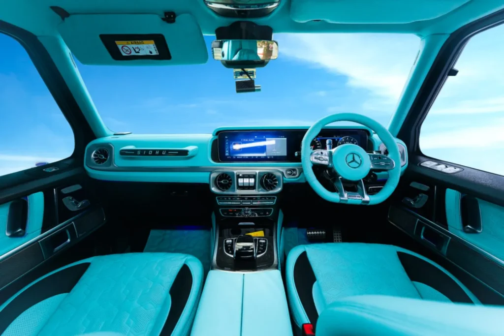 luxury car interior design