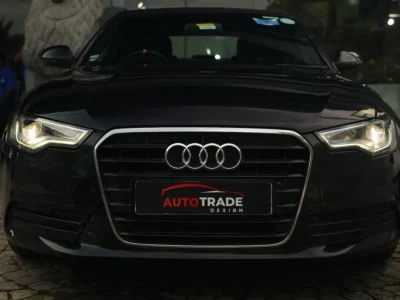 Audi modified car with custom interior design