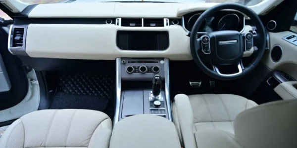 Premium leather car interior modification in India
